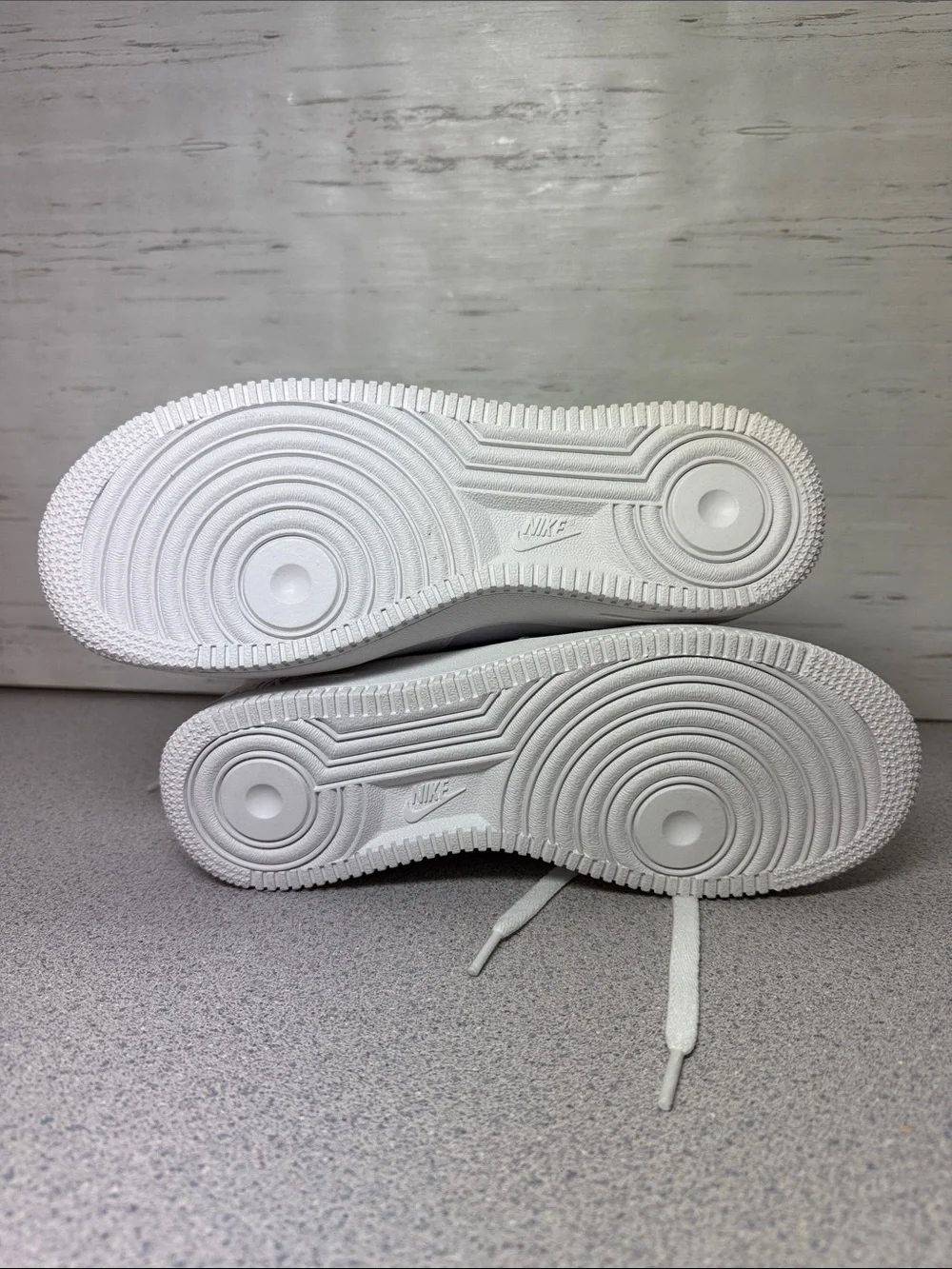 Nike Kids White High-Top Sneakers with Strap
